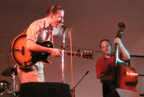 Sonny and Gordon Taylor on bass