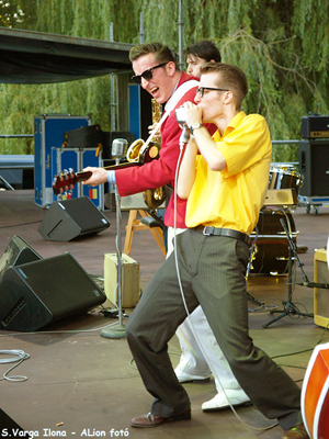 K. C. Brown on harmonica