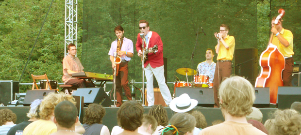 Sonny and his Wild Cows on Sziget festival, 2008.