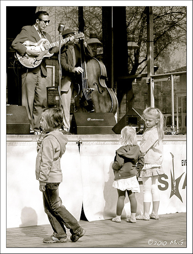 Little kids also like the blues